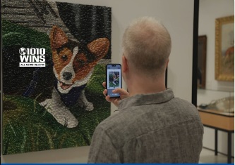 Museum of Dog displays Dog Kibble Art
